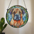 Bull Mastiff Stained Glass Effect Suncatcher